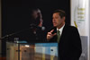 Deputy Minister Luwellyn Landers addresses the AU Volunteers at the Nelson Mandela Foundation,' Nelson Mandela Centre of Memory, Houghton, Johannesburg, South Africa, 9 December 2015.
