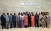 Group photograph with Minister Maite Nkoana-Mashabane and her Congolese counterpart, Foreign Minister Raymond Tshibanda N'Tungamulongo, at the Ninth Ministerial Session of the Bi-National Commission (BNC) between South Africa and the DRC, Kinshasa, Democratic Republic of Congo, 15 Octoer 2015.