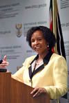 Minister Maite Nkoana-Mashabane briefs the media on international developments, Pretoria, South Africa, 9 February 2015