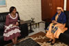 Minister Nkoana-Mashabane holds a Tête-a-tête Meeting with the Minister of Foreign Affairs, Cooperation, African Integration and Nigeriens Living Abroad, H E Ms Kane Aichatou Boulama, during her working visit, Niamey, Niger, 25 August 2015.