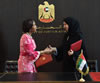 Minister Maite Nkoana-Mashabane and her counterpart, H E Ms Reem Al Hashemi, Minister of State of the UAE, sign the minutes of the inaugural SA - UAE JMC, Abu Dhabi, United Arab Emirates, 30-31 August 2015.