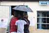 The last day of voting, Lusaka, Zambia, 20 January 2015.