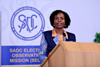Minister Maite Nkoana-Mashabane launches the SADC Election Observer Mission (SEOM) in Maseru, Lesotho, 18 February 2015.