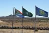 The Closing Ceremony of the AMANI AFRICA II Field Training Exercise, SA Army Combat Training Centre, Lohatla, Northern Cape Province, South Africa, 8 November 2015.