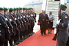 President Jacob Zuma and Mrs Zuma arrive in Berlin ahead of the Official Visit at the invitation of Her Excellency, Dr Angela Merkel, Chancellor of the Federal Republic of Germany, 9 November 2015.
