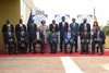 Family photo of the Heads of State and Government attending the SADC Extra-Ordinary Summit on Regional Industrialisation, Harare, Zimbabwe, 29 April 2015.