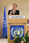 Opening Statement by H.E. Mr. Ban Ki-moon, Secretary-General of the United Nations during the Annual High-Level Panel Discussion on Human Rights Mainstreaming Theme: The 2030 Agenda for Sustainable Development and Human Rights, with an emphasis on the right to development, 29 February 2016, Geneva, Switzerland.