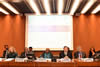Deputy Minister Luwellyn Landers addresses the High-Level Side event convened by the African Group on the "Right to Development - 30 Years on", Geneva, Switzerland, 1 March 2016.