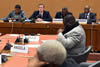 Deputy Minister Luwellyn Landers addresses a side event convened by the African Group, Geneva, Switzerland, 3 March 2016.