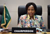Minister Maite Nkoana-Mashabane chairs the Meeting of the Ad-Hoc Ministerial Committee on the Scale of Assessment. A Sub-Committee of the AU Executive Council tasked with accessing contributions by the AU member states.