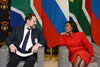 Minister Maite Nkoana-Mashabane during a one-on-one meeting with the Russian Minister of Natural Resources and Environment, Mr Sergey Donskoy, Pretoria, South Africa, 18 November 2016.