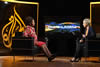 Minister Maite Nkoana-Mashabane at the Al Jazeera newsroom being interviewed by Jane Dutton, Doha, State of Qatar, 18 May 2016.