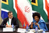 Deputy Minister Nomaindiya Mfeketo hosts the South Africa - Iran Deputy Ministerial Working Group (DMWG) with the Deputy Foreign Minister of Iran, Mr Hossein Jaber Ansari, Pretoria, South Africa, 29 September 2016.
