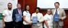 Deputy Minister Nomaindiya Mfeketo receives the SAIIA Young Leaders Declaration, Pretoria, South Africa, 30 June 2016.
