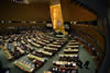 The United Nations Secretary General, Mr Ban Ki Moon, opens the United Nations (UN) Summit for Refugees and Migrants, New York, USA, 19 September 2016.