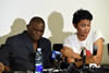 South African activist, Leigh Ann Naidoo, is released after being detained by Israeli authorities while traveling on the Women’s Boat to Gaza, which sought to peacefully end the Israeli blockade of Gaza. The South African Ambassador, Sisa Ngombane, accompanied her on the flight back and also during a Press Conference held after her arrival, Johannesburg, South Africa, 7 October 2016.