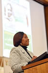 Minister Maite Nkoana-Mashabane during the Annual Dialogue Forum on Conflict Resolution and Peace-Making themed: “Women in Conflict Resolution and Peace Building”, Pretoria, South Africa, 11 August 2016.