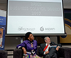 Minister Maite Nkoana-Mashabane and the Minister of Trade and Industry, Mr Rob Davies, attend the BRICS Business Council Dinner, Durban, South Africa, 3 May 2017.