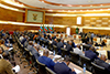 Minister Maite Nkoana-Mashabane with her counterpart from the Democratic Republic of Congo (DRC), Mr Léonard She Okitundu, during the opening of the Tenth Session of the South Africa - Democratic Republic of Congo Bi-National Commission (BNC), Pretoria, South Africa, 24 June 2017.