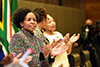 Minister Maite Nkoana-Mashabane delivers a Keynote Address at the Pan-African Women’s Day Inter-Generational Dialogue (PAWO), O R Tambo Building, Pretoria, South Africa, 31 July 2017.