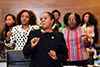 Minister Maite Nkoana-Mashabane delivers a Keynote Address at the Pan-African Women’s Day Inter-Generational Dialogue (PAWO), O R Tambo Building, Pretoria, South Africa, 31 July 2017.