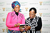 Minister Maite Nkoana-Mashabane at the Graduation and Closing Ceremony of the third Gertrude Shope Annual Dialogue Forum on Conflict Resolution and Peace-making, Conference Centre, O R Tambo Building, Pretoria, South Africa, 4 August 2017.