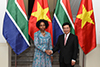Minister Maite Nkoana-Mashabane, meets with the Minister of Foreign Affairs of the Socialist Republic of Vietnam, Mr Phạm Bình Minh, Hanoi, Socialist Republic of Vietnam, 7 September 2017.