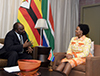 Minister Maite Nkoana-Mashabane meets with her counterpart from Zimbabwe, Minister Simbarashe Mumbengegwi, for the South Africa - Zimbabwe Bi-National Commission (BNC), OR Tambo Building, Pretoria, South Africa, 2 October 2017.