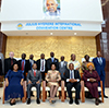 Group photograph: Minister Maite Nkoana-Mashabane with the Foreign Minister of Tanzania, Dr Augustine P. Mahiga, at the South Africa - Tanzania Ministerial Session, Dar es Salaam, Tanzania, 10 May 2017.
