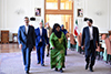 Deputy Minister Nomaindiya Mfeketo, with her counterpart, Dr Jaberi Ansari, Tehran, Islamic Republic of Iran, 31 July 2017.