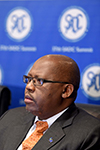 SADC Press Conferences - Acting Director of Gender, Social and Human Development, Ms Lomthandazo Mavimbela, and Acting Director Infrastructure, Mr Phera Ramoeli, O R Tambo Building, Pretoria, South Africa, 16 August 2017.