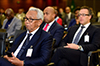 Secretary of State at the Ministry of Foreign Affairs in charge of Cooperation and Development, Mr Bary Rafatrolaza, and Acting Deputy Director General: Africa, Ambassador Ganga Tsengiwe, sign the MOU during the Madagascar Investors Conference hosted by the Department of Trade and Industry (the dti) in partnership with the Department of International Relations and Cooperation (DIRCO) and the Development Bank of Southern Africa (DBSA), Pretoria, South Africa, 15 June 2017.